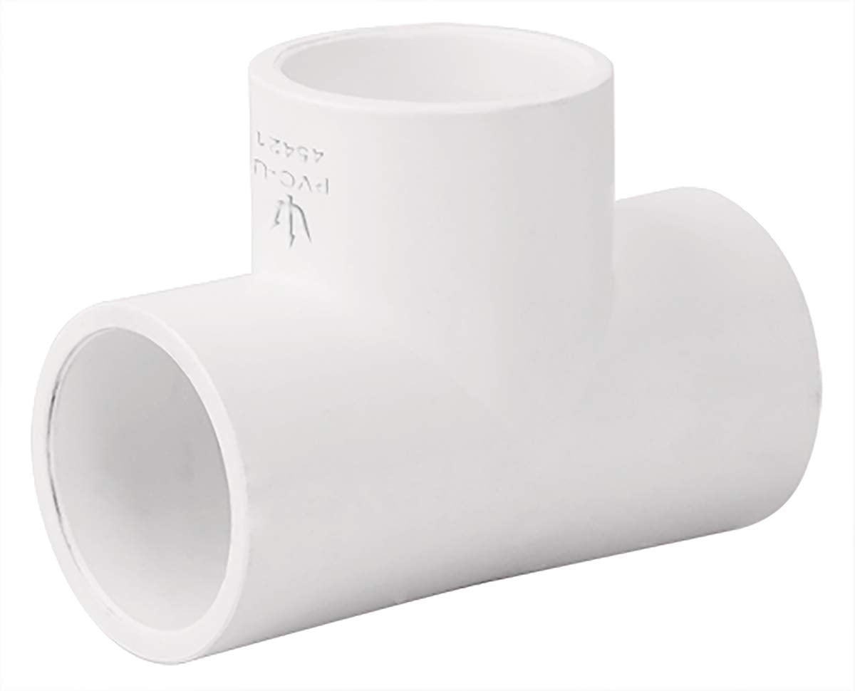 Tee sencilla de PVC, 3/4' Foset