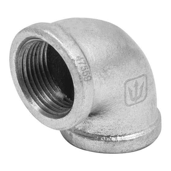 Codo 90°, acero galvanizado, 1-1/2' Foset