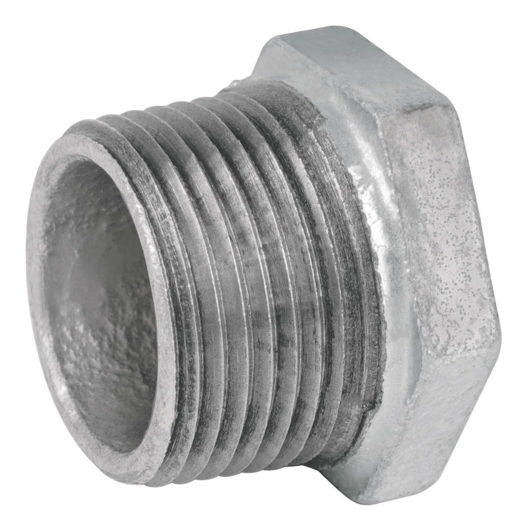 Reducción bushing, acero galvanizado, 1-1/2 x 1/2' Foset