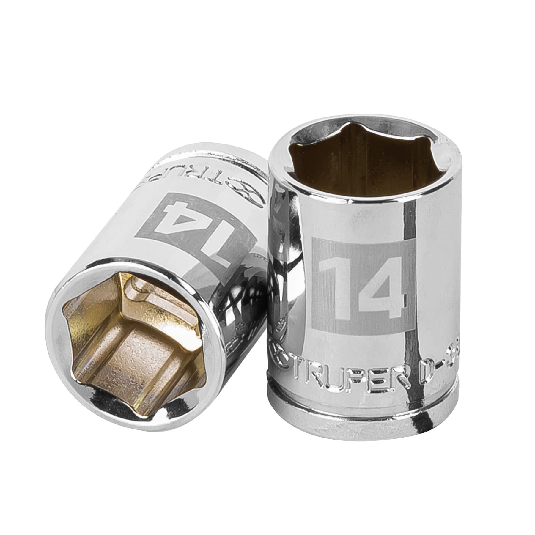 Truper D-3814-HM, Dado de 6 puntas, cuadro 3/8″, de 14mm
