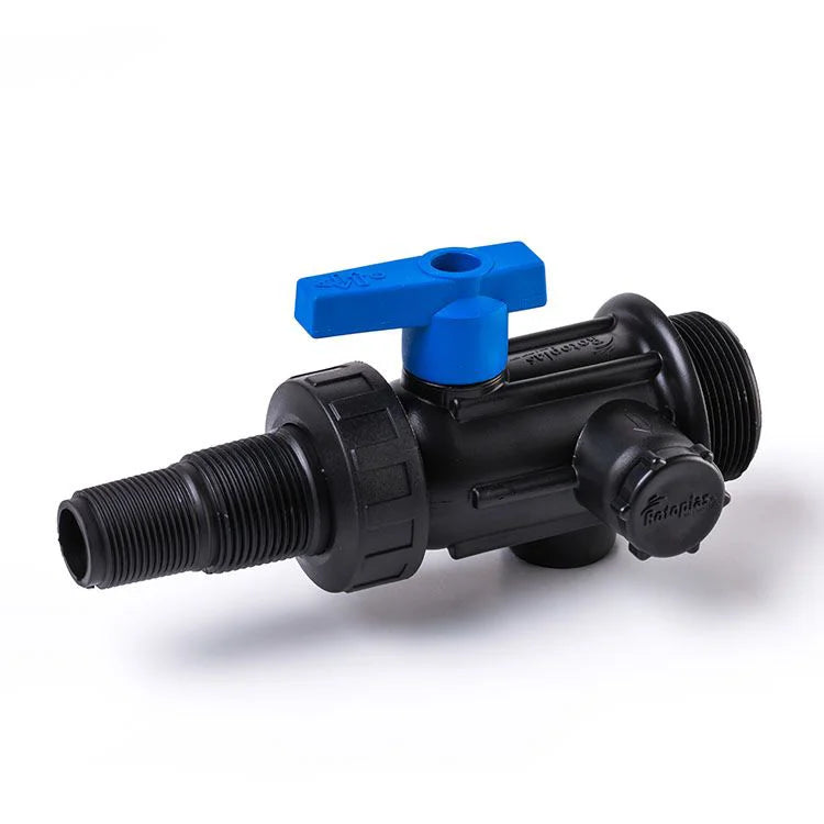 Multiconector con válvula de esfera Rotoplas - Carzamo.com