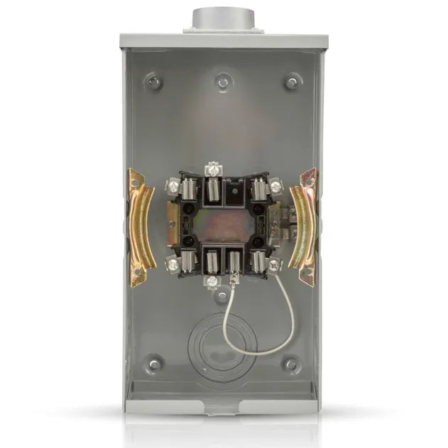 Base para watthorímetro IUSA BW-7T polifásico 100A, 7 Terminales - Carzamo.com