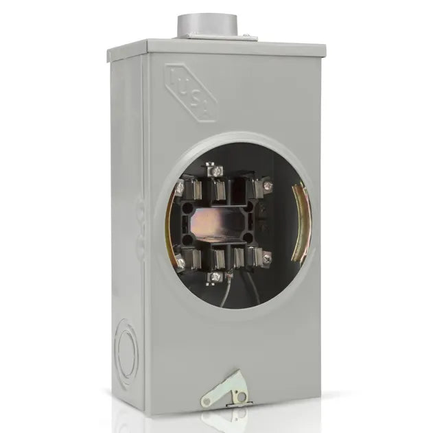 Base para watthorímetro IUSA BW-7T polifásico 100A, 7 Terminales - Carzamo.com