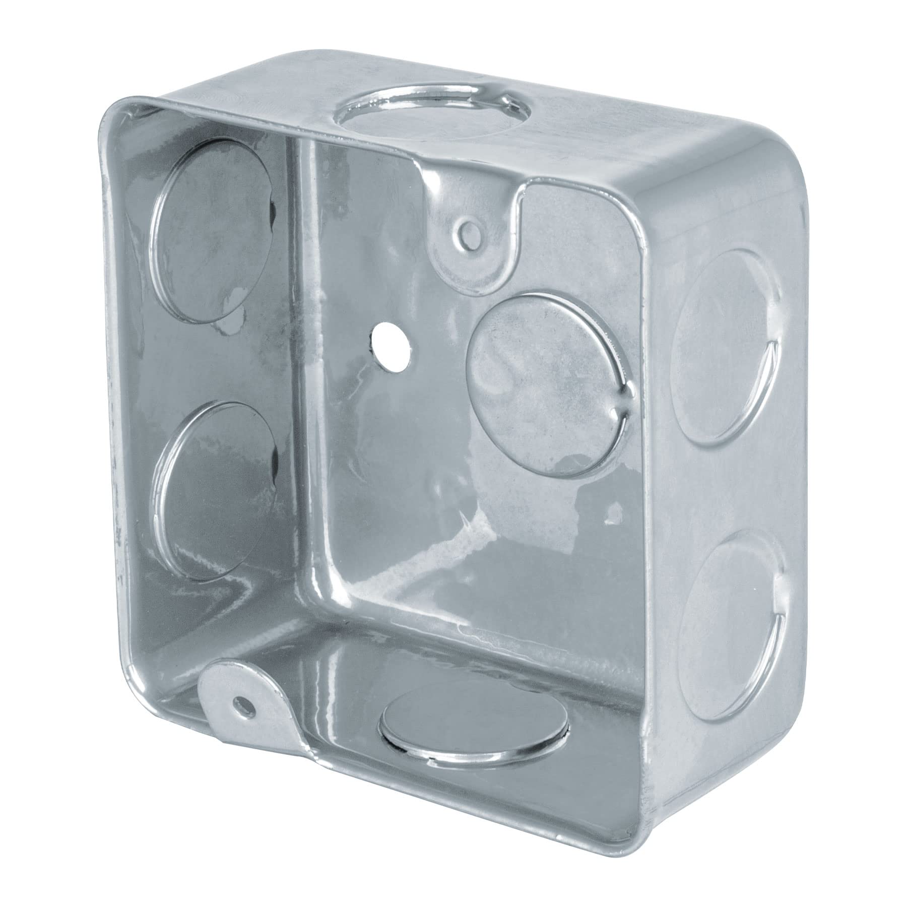 Caja de acero cuadrada 3x3', económica, Volteck Volteck