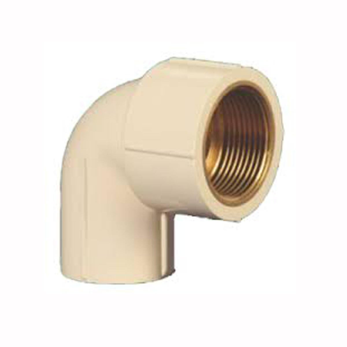 Codo 90° CPVC inserto latón 1/2' Foset