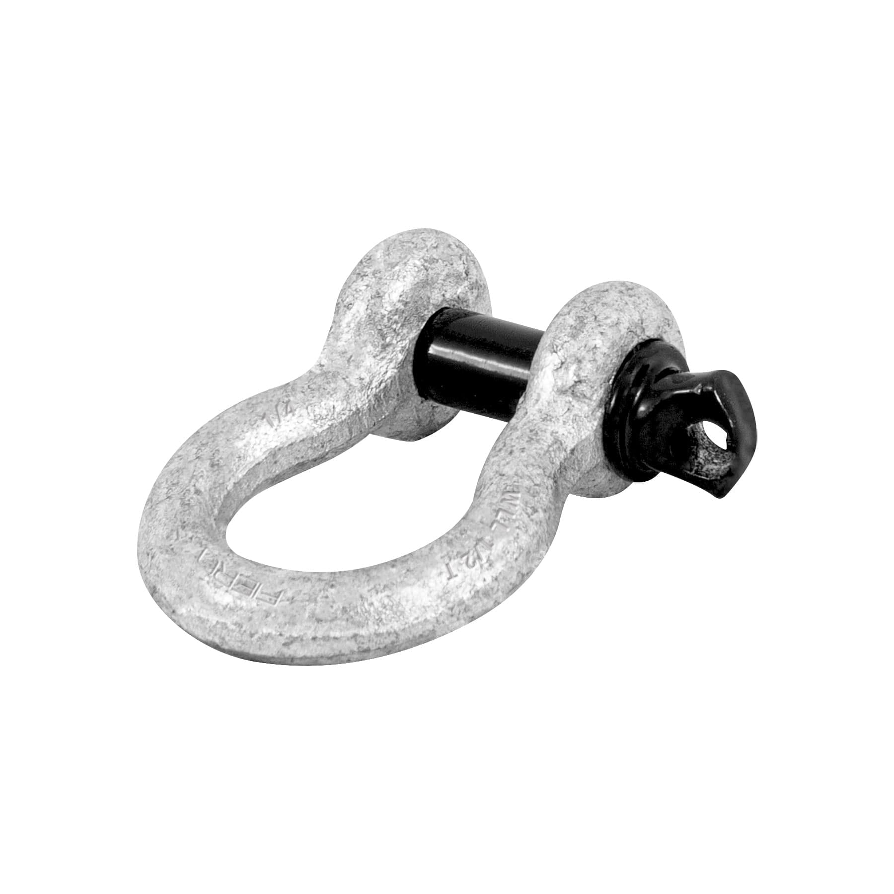 Fiero GRI-1/4, Grillete de 1/4″, perno roscado, galvanizado por inmersión