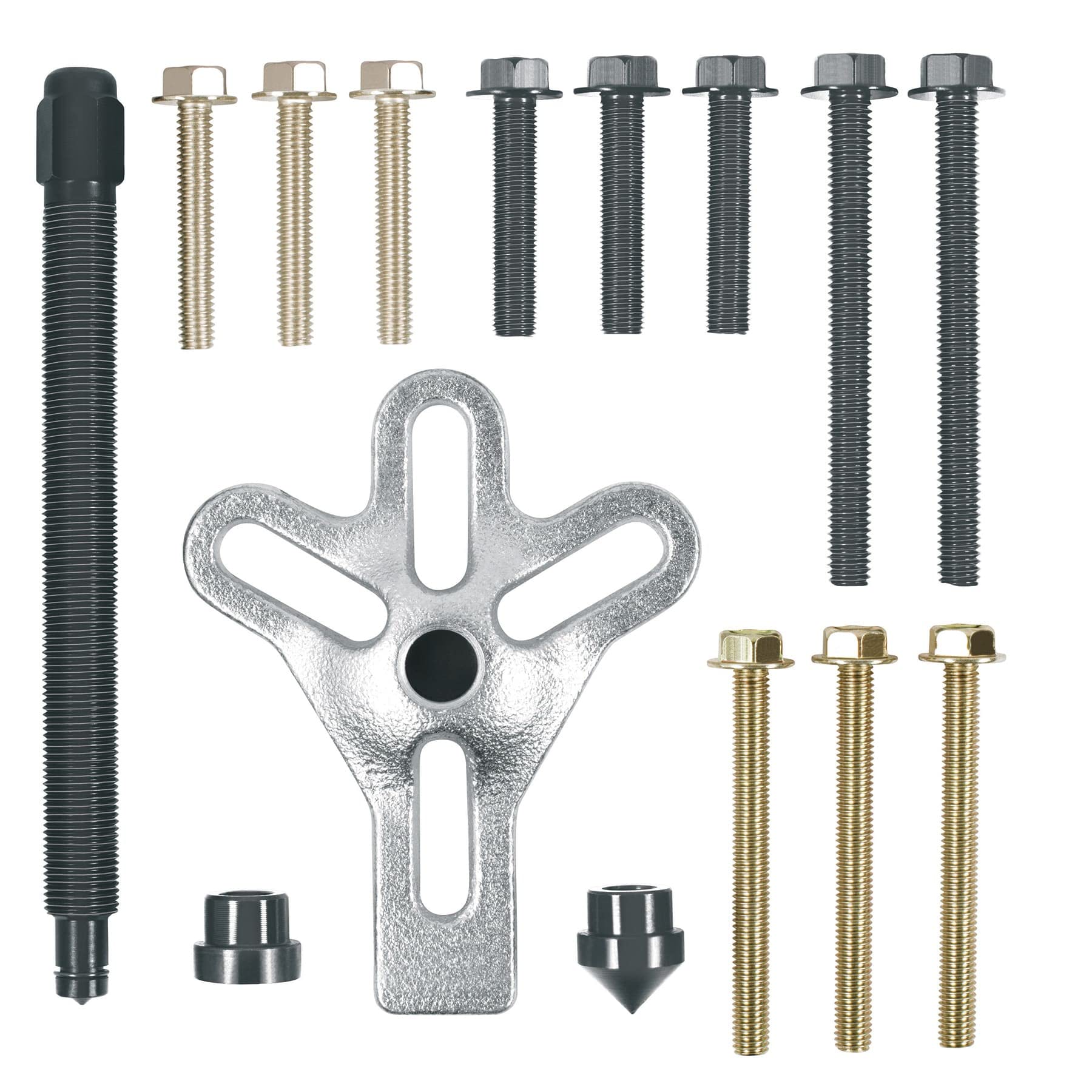 Truper EXT-15, Juego de extractor tipo pata de gallo con 15 piezas