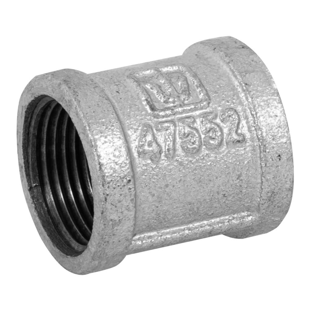 Cople reforzado, acero galvanizado, 2' Foset