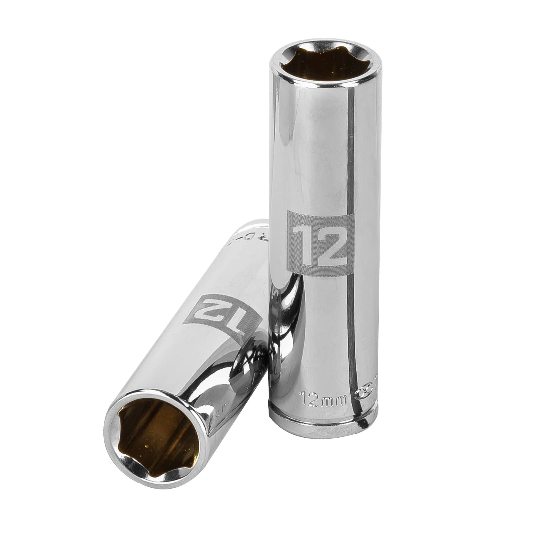 Truper D-3812-HM-L, Dado de 6 puntas, largo, cuadro 3/8″ de 12 mm