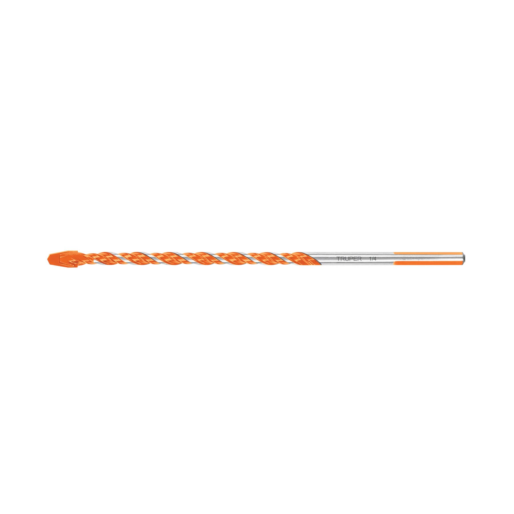 Truper BMC-1/4X6 Broca multimaterial 1/4 x 6″ - Carzamo.com