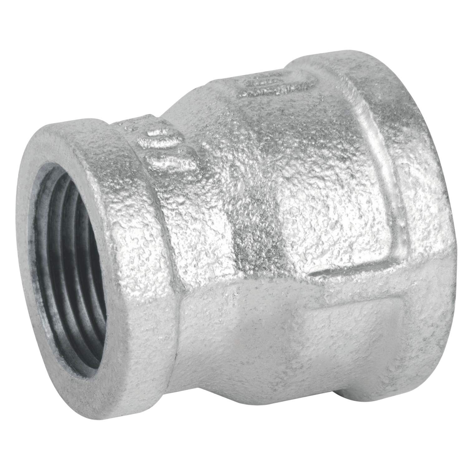 Reducción campana, acero galvanizado, 1-1/2x1/2' Foset
