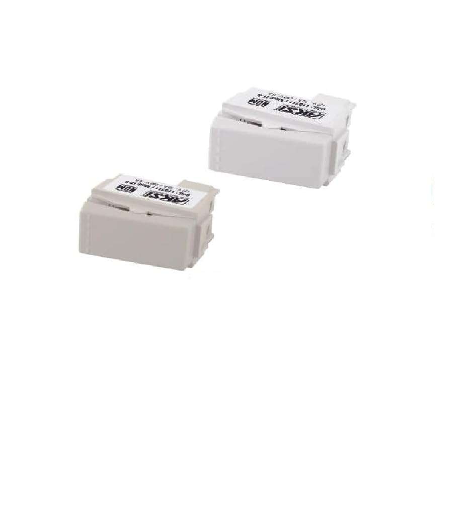 Apagador sencillo de tecla 127V/10A - Blanco Aksi 118313