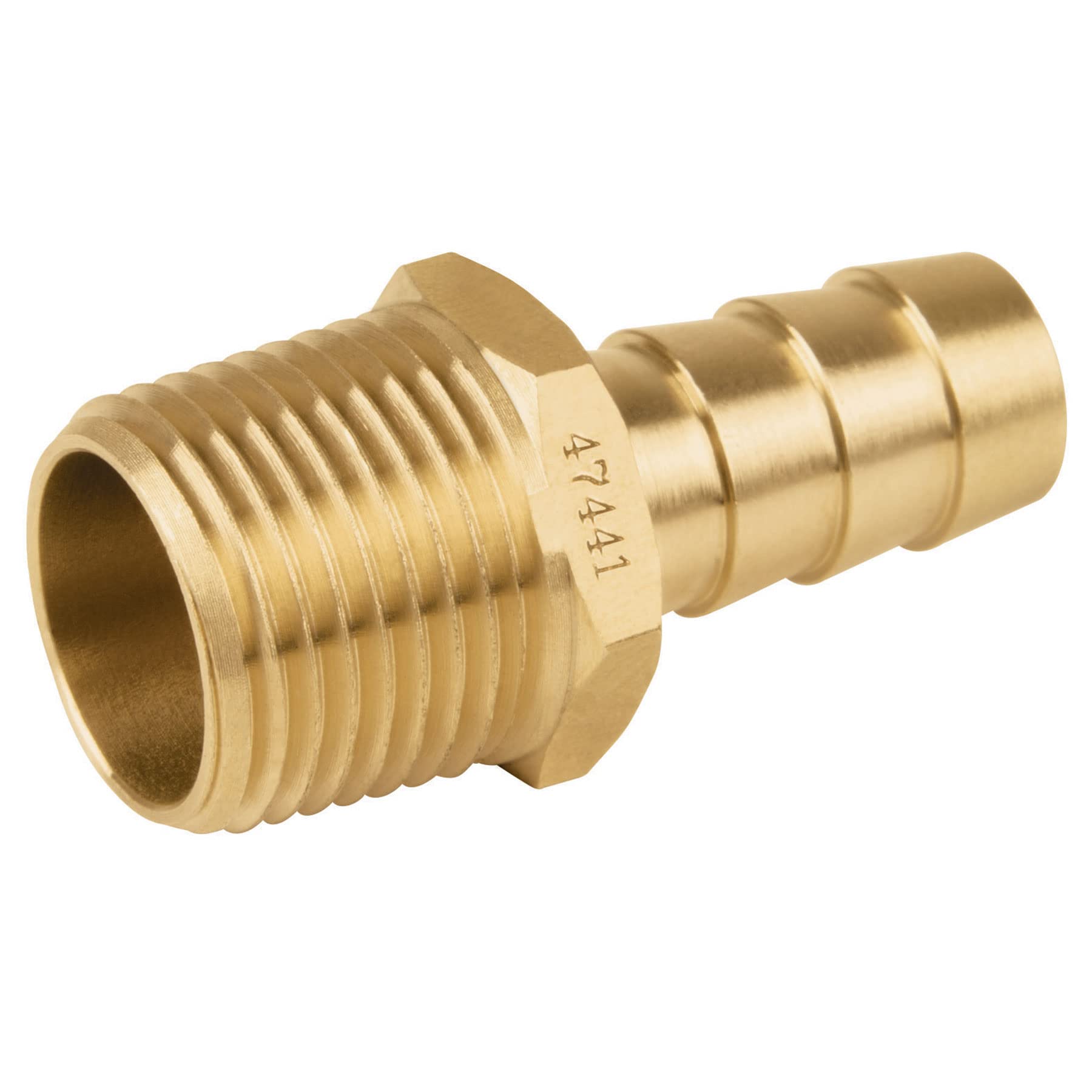 Foset CLG-431, Niple terminal con espiga de 3/8″ x 3/8″, para gas