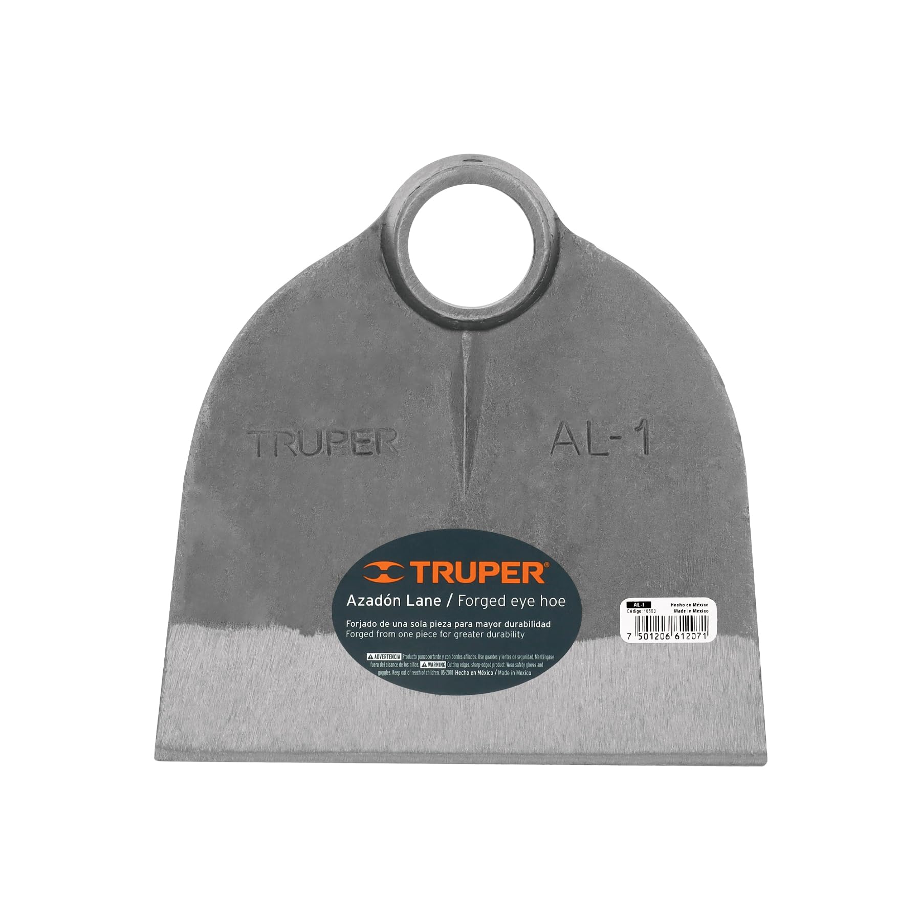 Truper AL-1, Azadón Lane sin mango, 1.6 lb