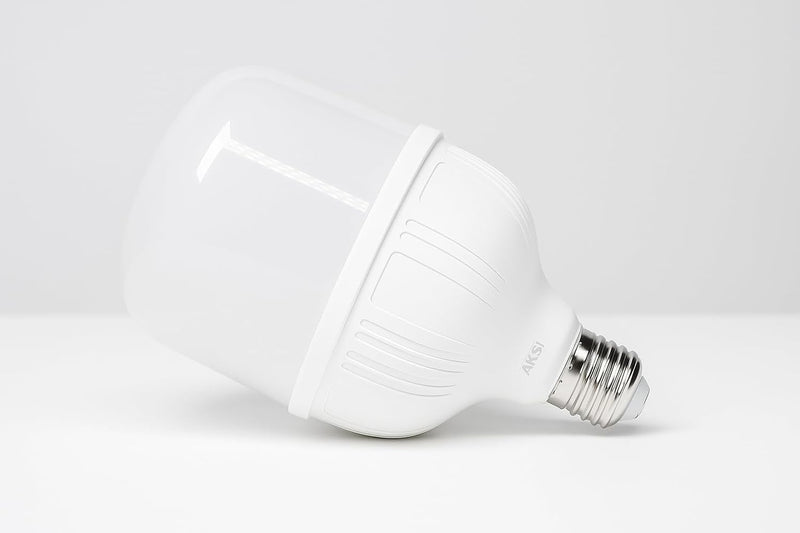 Pack 2 Focos LED AKSI T50W-65-AK 50W Luz Blanca 6500K 5000 lm Base E27 Interior/Exterior - Carzamo.com