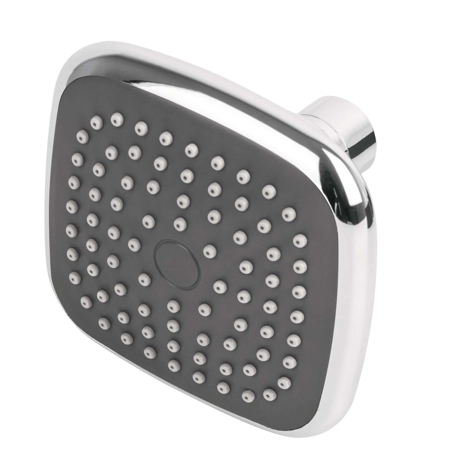 Foset Basic R-401S, Regadera Cuadrada de ABS 3-3/4″ sin Brazo