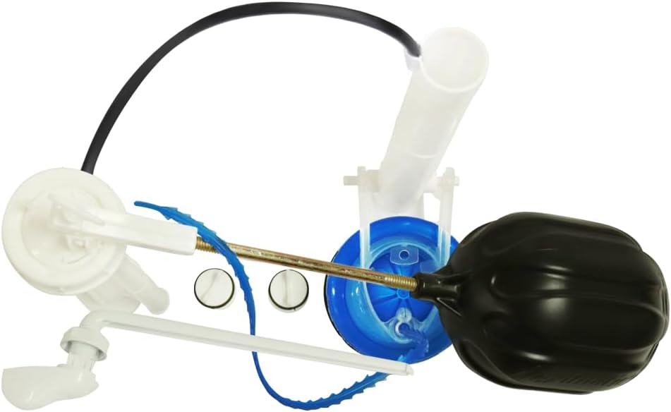 Fleximatic 2724 Juego de Herrajes Zero Fugas con Flexi-Sapo y Válvula, 8.5″, para descarga de 2″