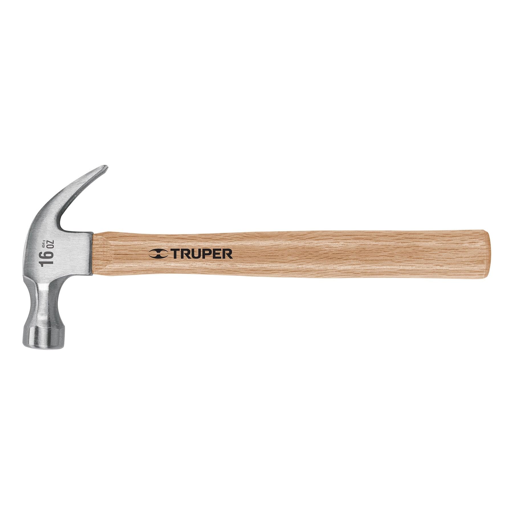 Truper MA-16, Martillo uña curva 16 oz, forjada en acero