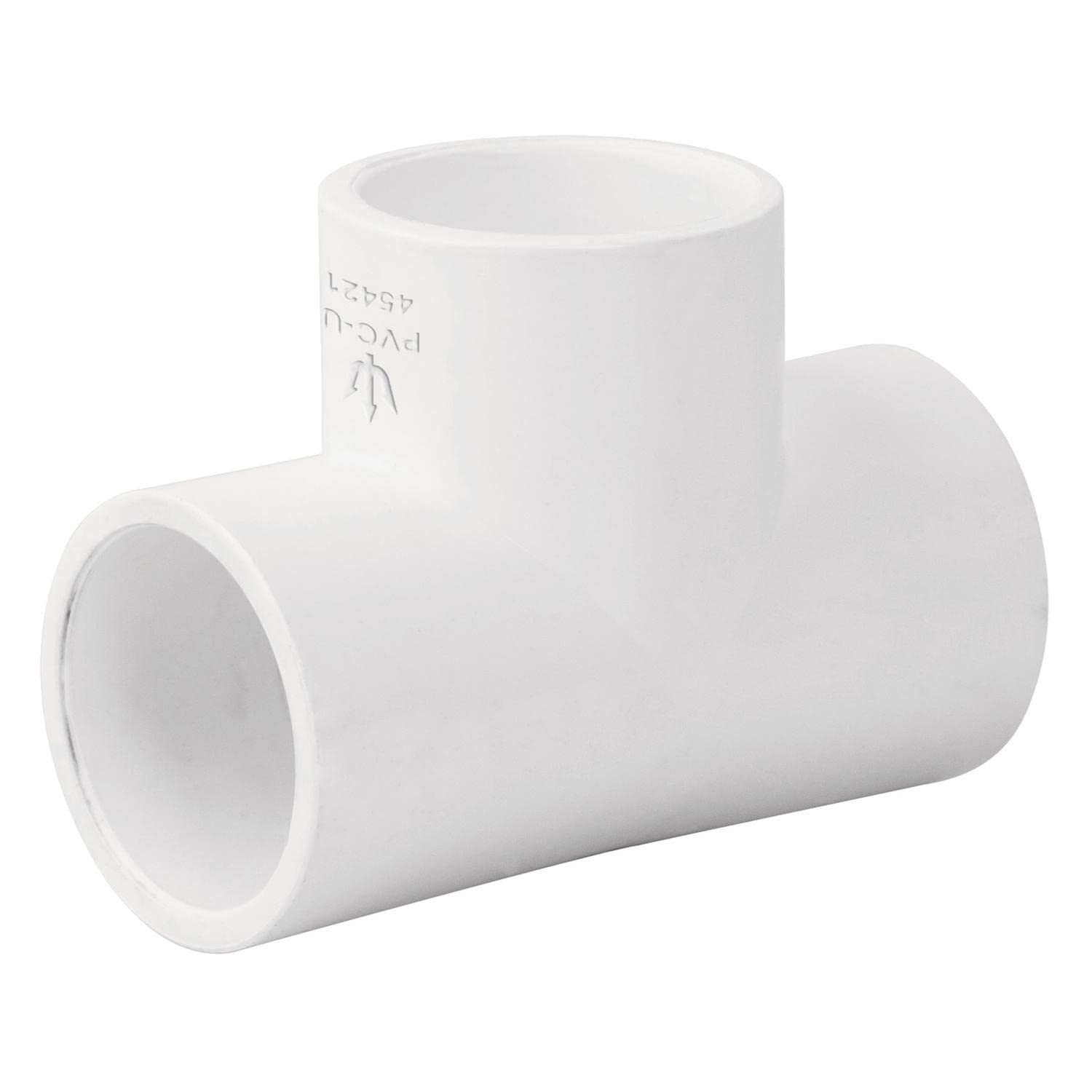 Tee sencilla de PVC, 2' Foset
