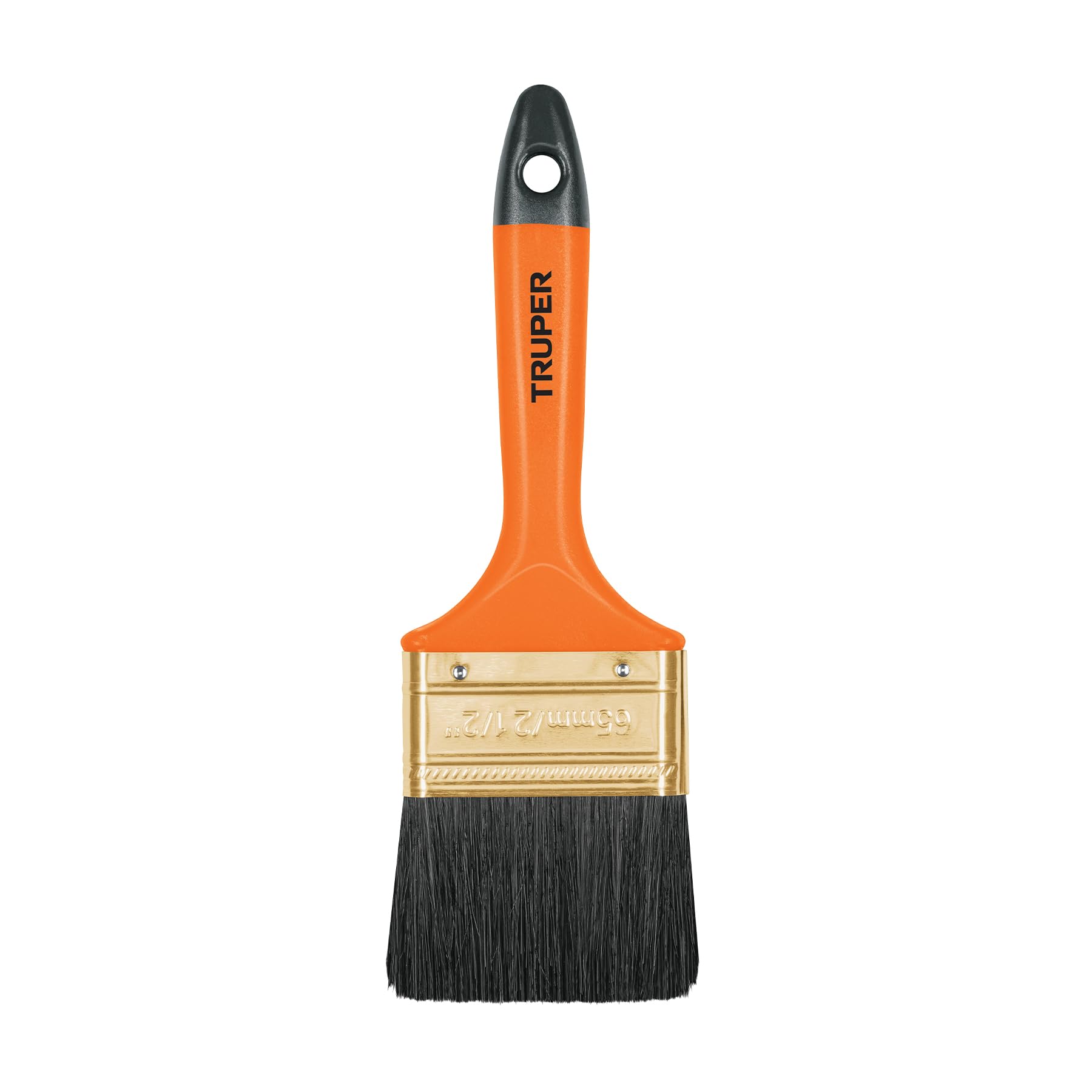 Truper BRT-2-1/2, Brocha profesionales, mango plástico 2 1/2″ - Carzamo.com