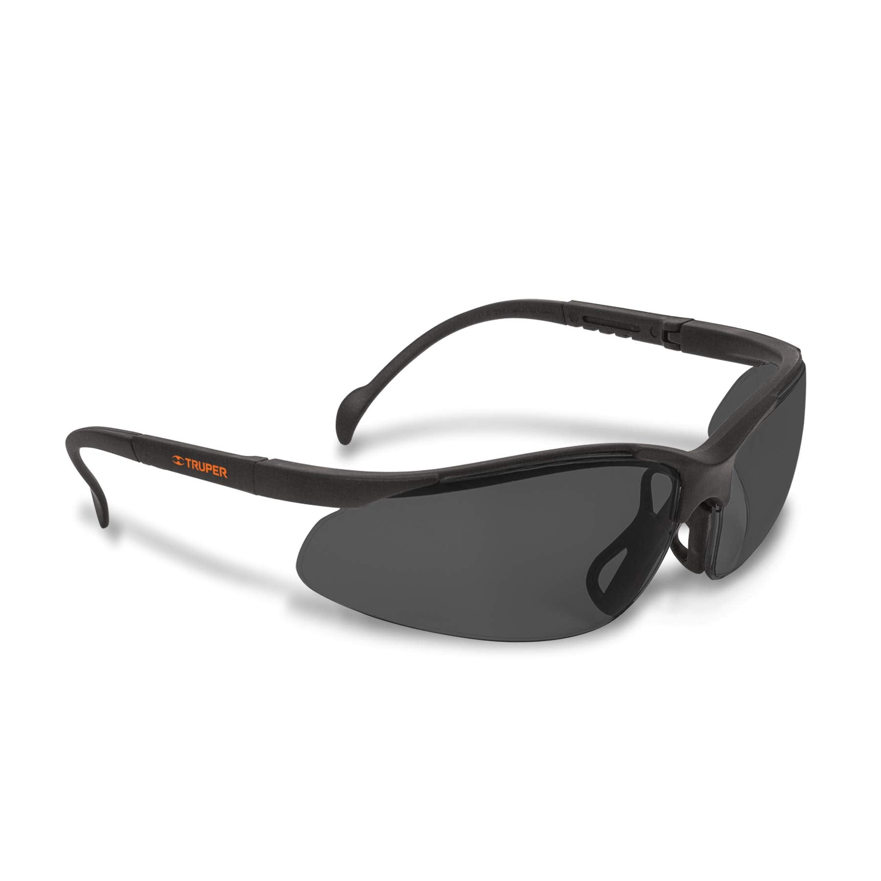 Truper LEDE-SN, Lentes de seguridad, mica gris, Vision