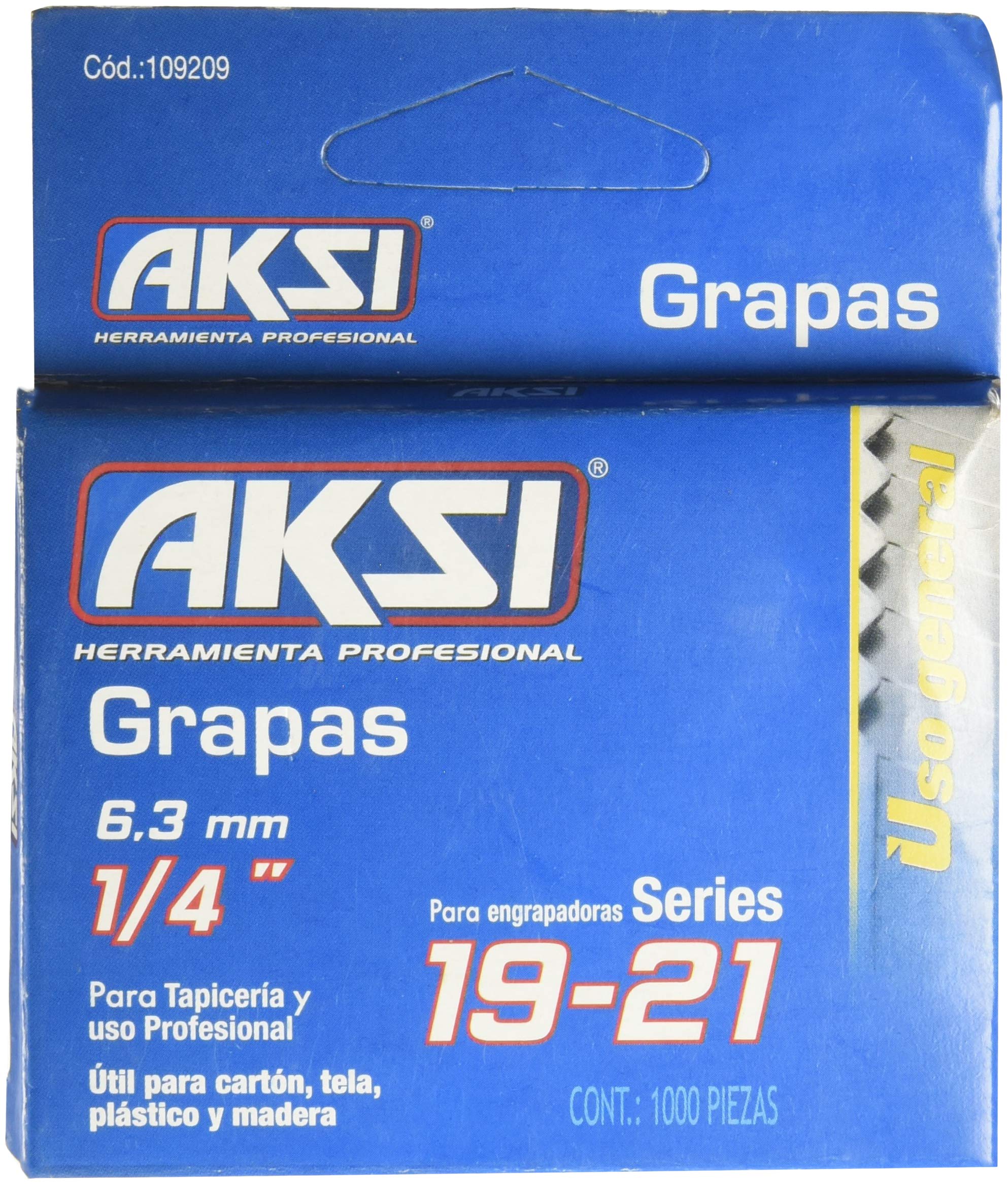 Aksi 109209 Grapa Serie, 21 x 1/4 inch