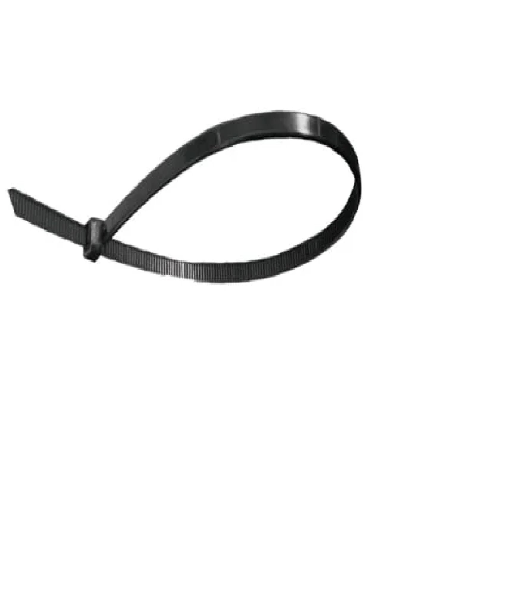 Cincho de plastico de 150 x 3.6 mm- color negro (100 pzs bolsa) Aksi 103011