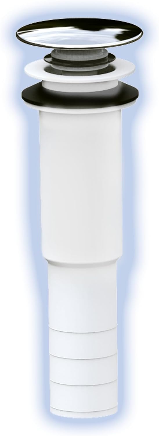 Tubo contra Zero fugas con push button para lavabo Fleximatic 2212 A