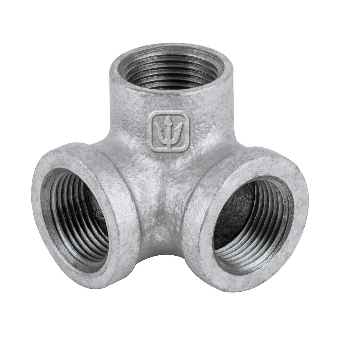 Codo rincón, acero galvanizado, 3/4' Foset