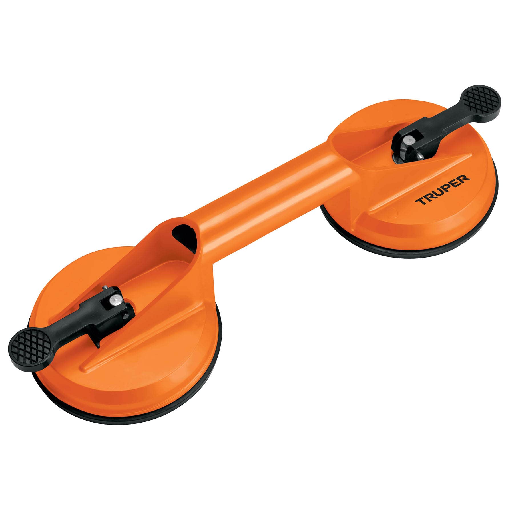 Truper VEVI-2A, Ventosa de aluminio para vidrio, 2 copas