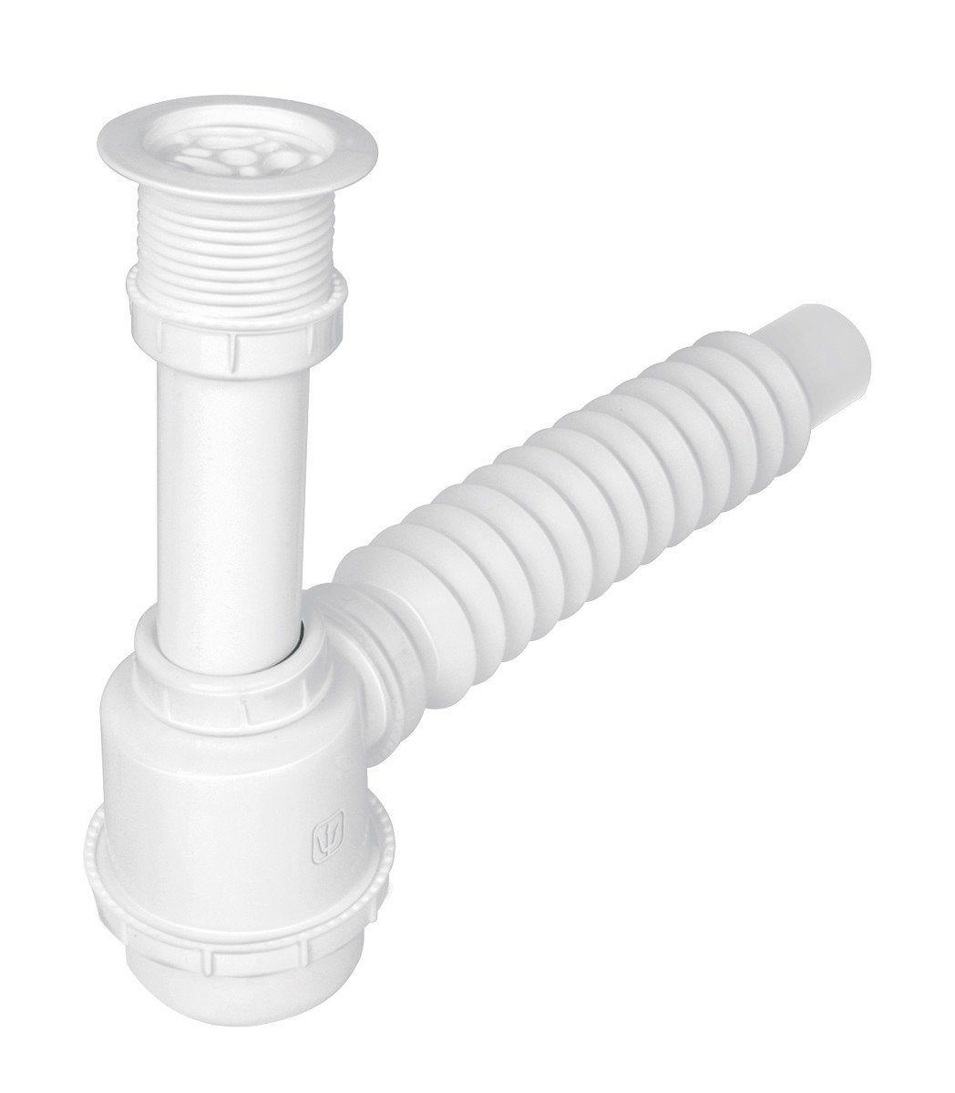 Foset CE-291, Céspol de bote p/fregadero c/contra 2 1/2″, polipr, 1-1/2″