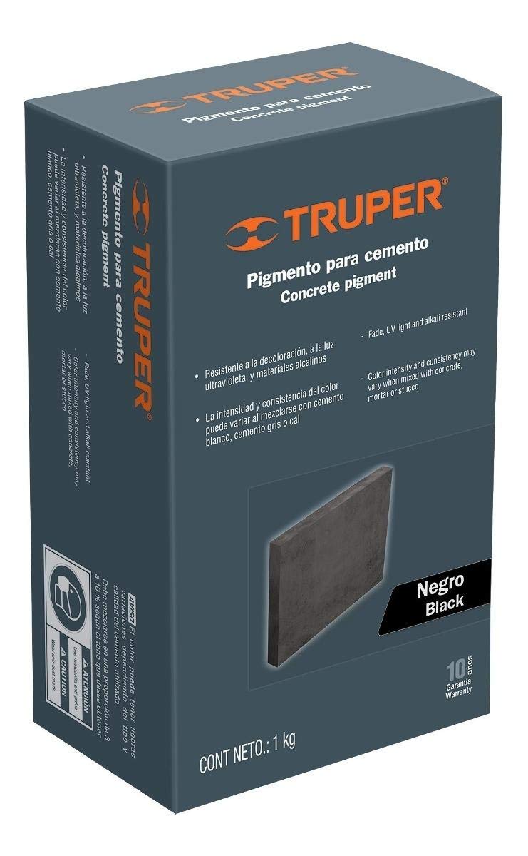 TRUPER Cemento pigmentado, 2.2 lbs, negro