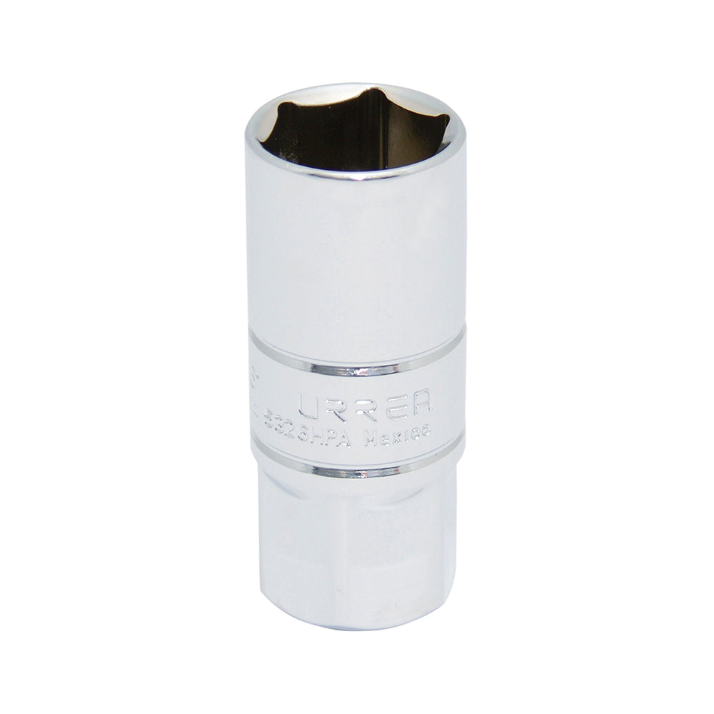 Dado para bujía con neopreno cuadro de 1/2", 13/16" en pulgadas Urrea