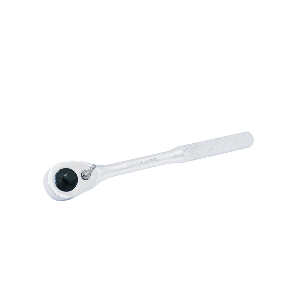 Matraca doble cuadro cabeza tipo pera, para dados cuadro de 3/8" y 1/2" Urrea
