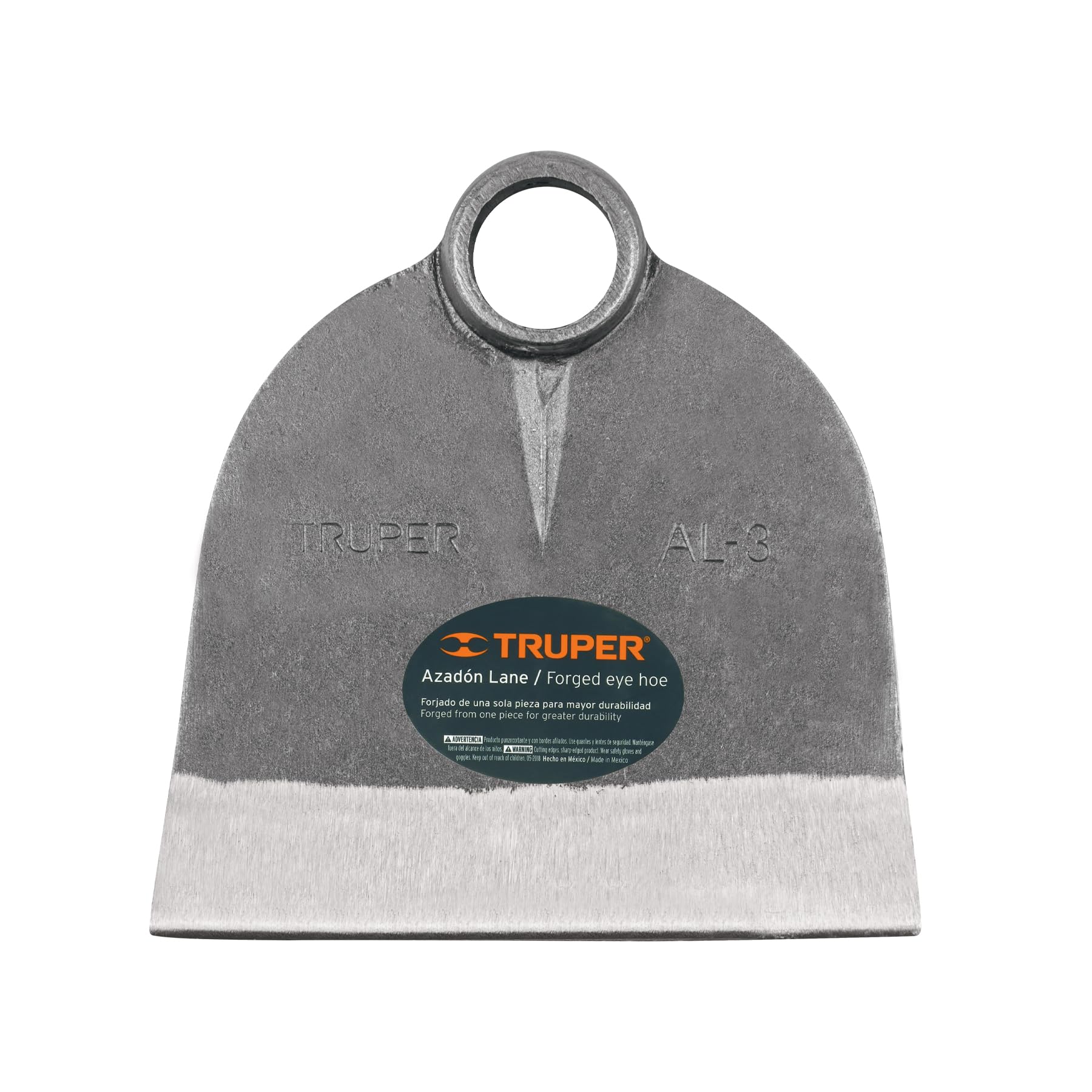 Truper AL-3, Azadón Lane sin mango, 2.1 lb