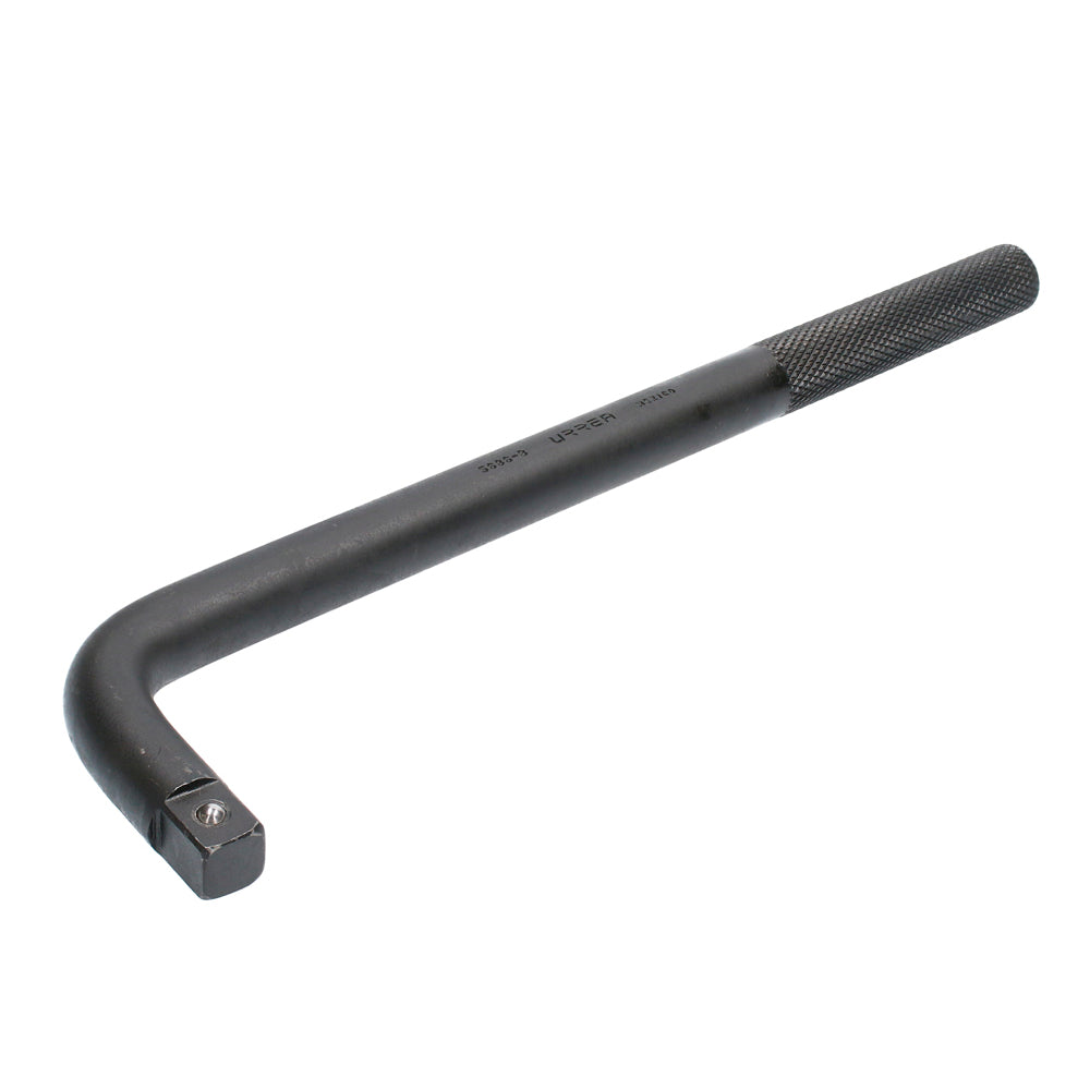 Mango en L para dado de impacto con balín cuadro de 3/4", 16" Urrea