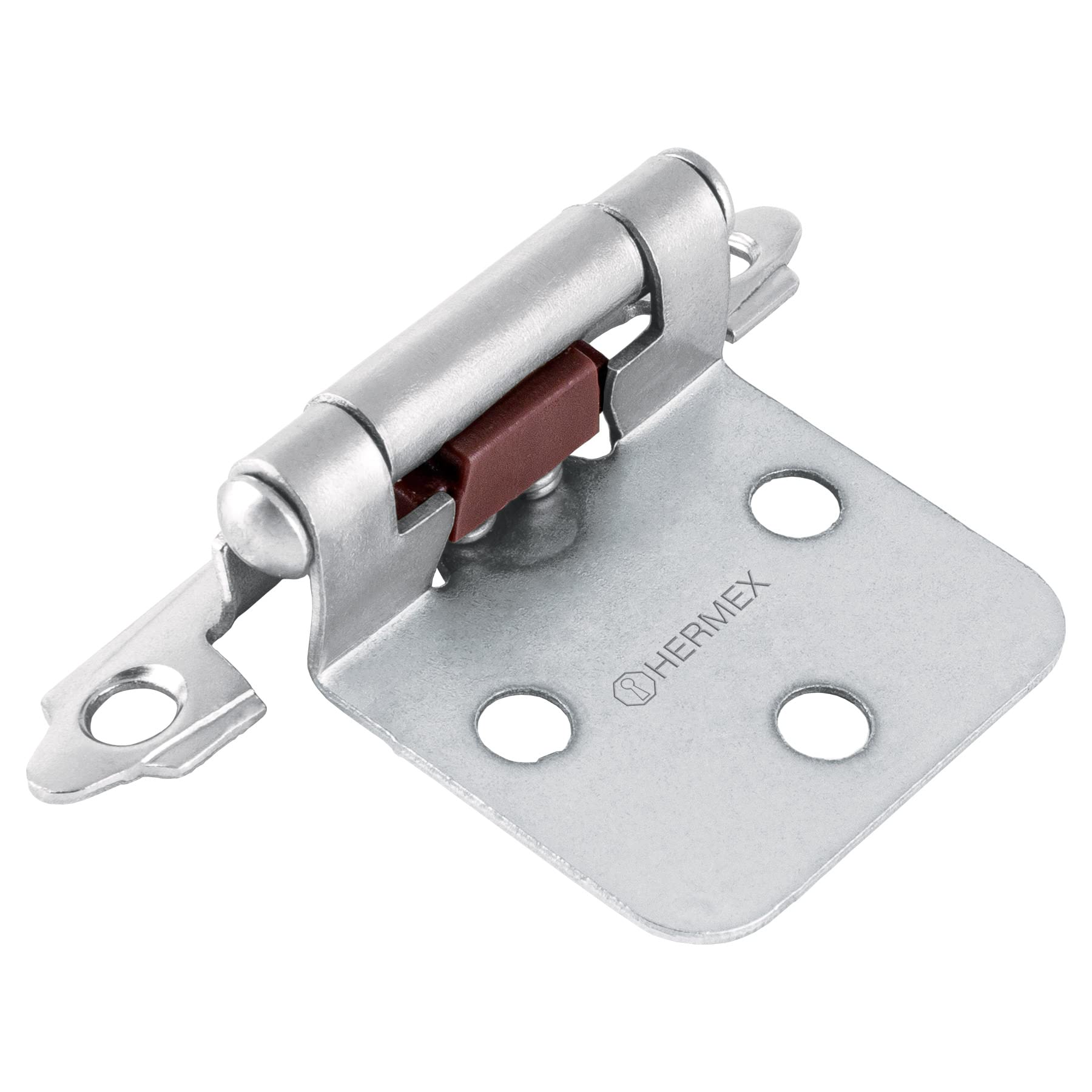 Hermex BIPA-73, Bolsa con 2 bisagras parche de 7cm, niquelado