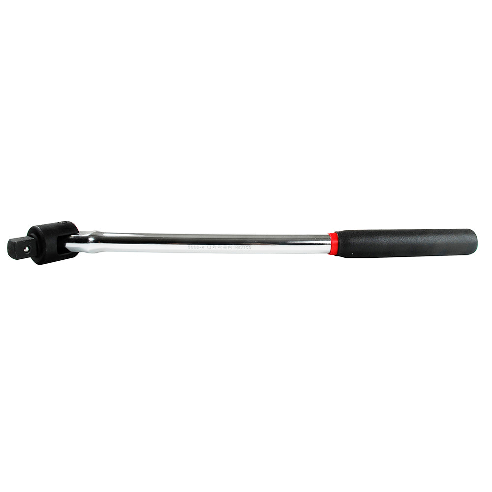 Mango articulado con mango rubber grip para dado cuadro de 1", 28-1/2" Urrea