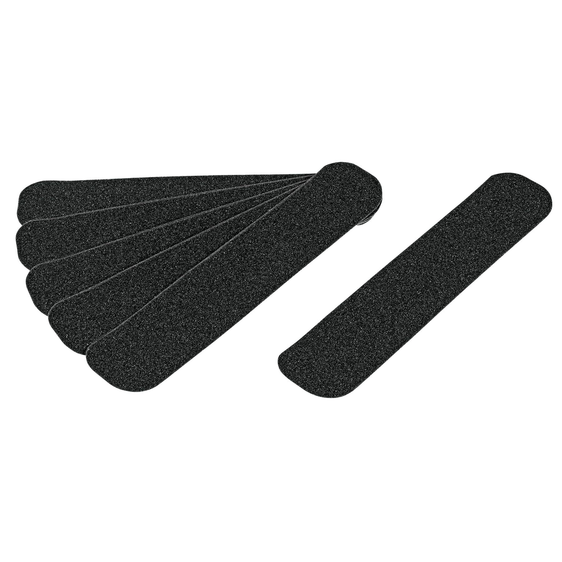 Truper CIA-02N, Tiras antiderrapantes con abrasivo, 50 mm, negras, 6 pzas
