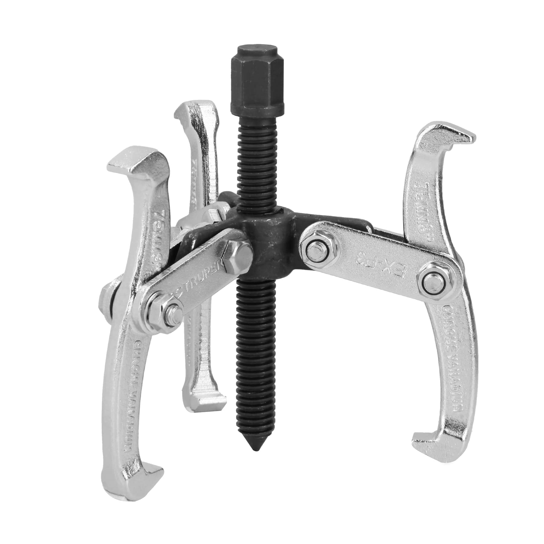 Truper EX-P3, Extractor de poleas, acero al cromo vanadio, 3 quijadas, 3″