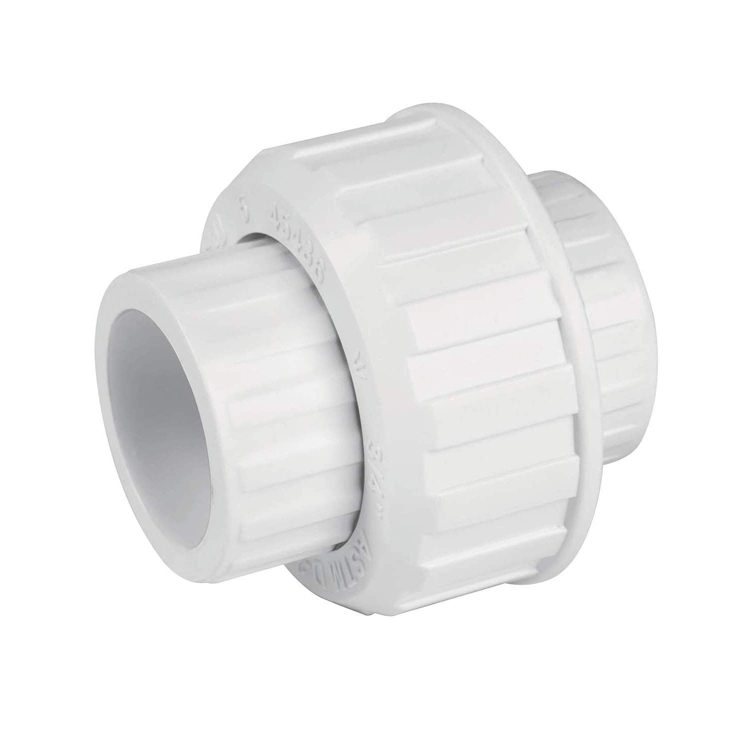 Tuerca unión lisa de PVC, 1-1/4' Foset