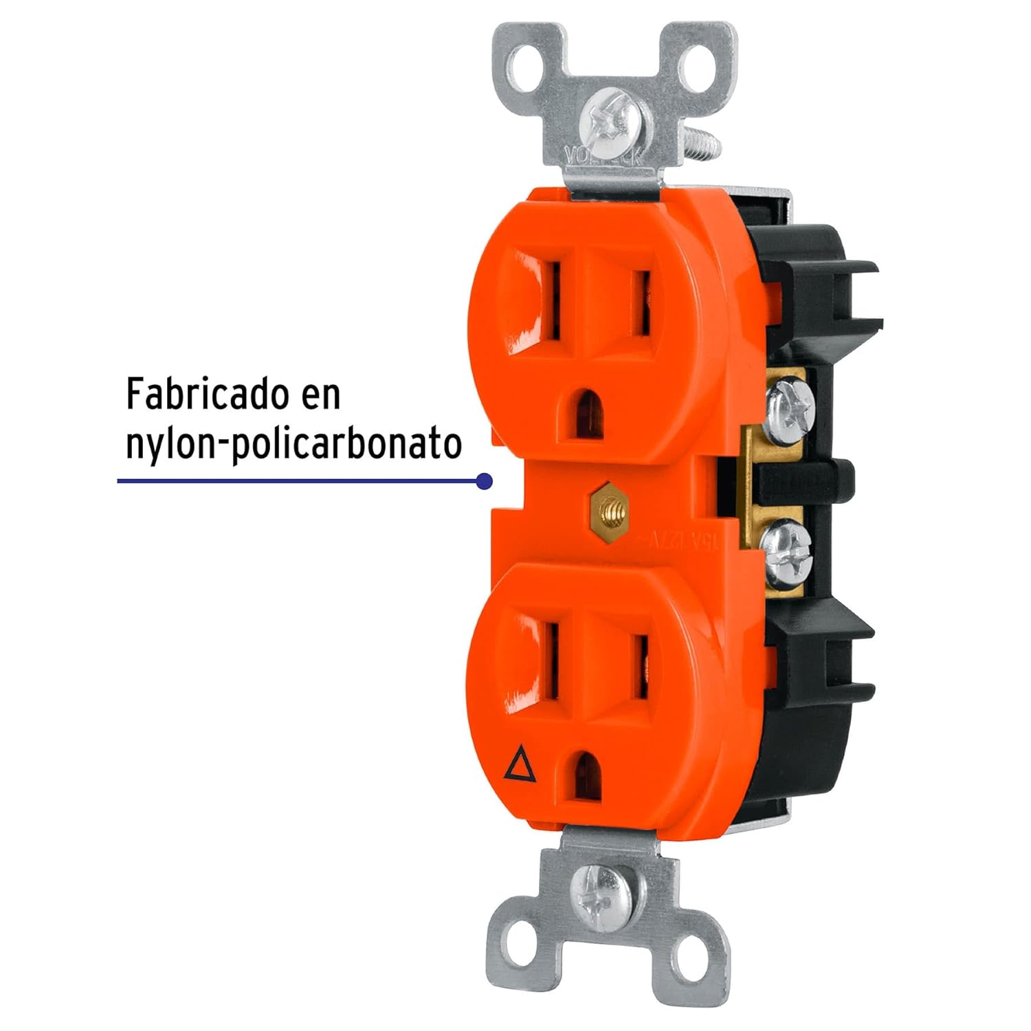 Contacto Volteck CODO-TAS tierra aislada
