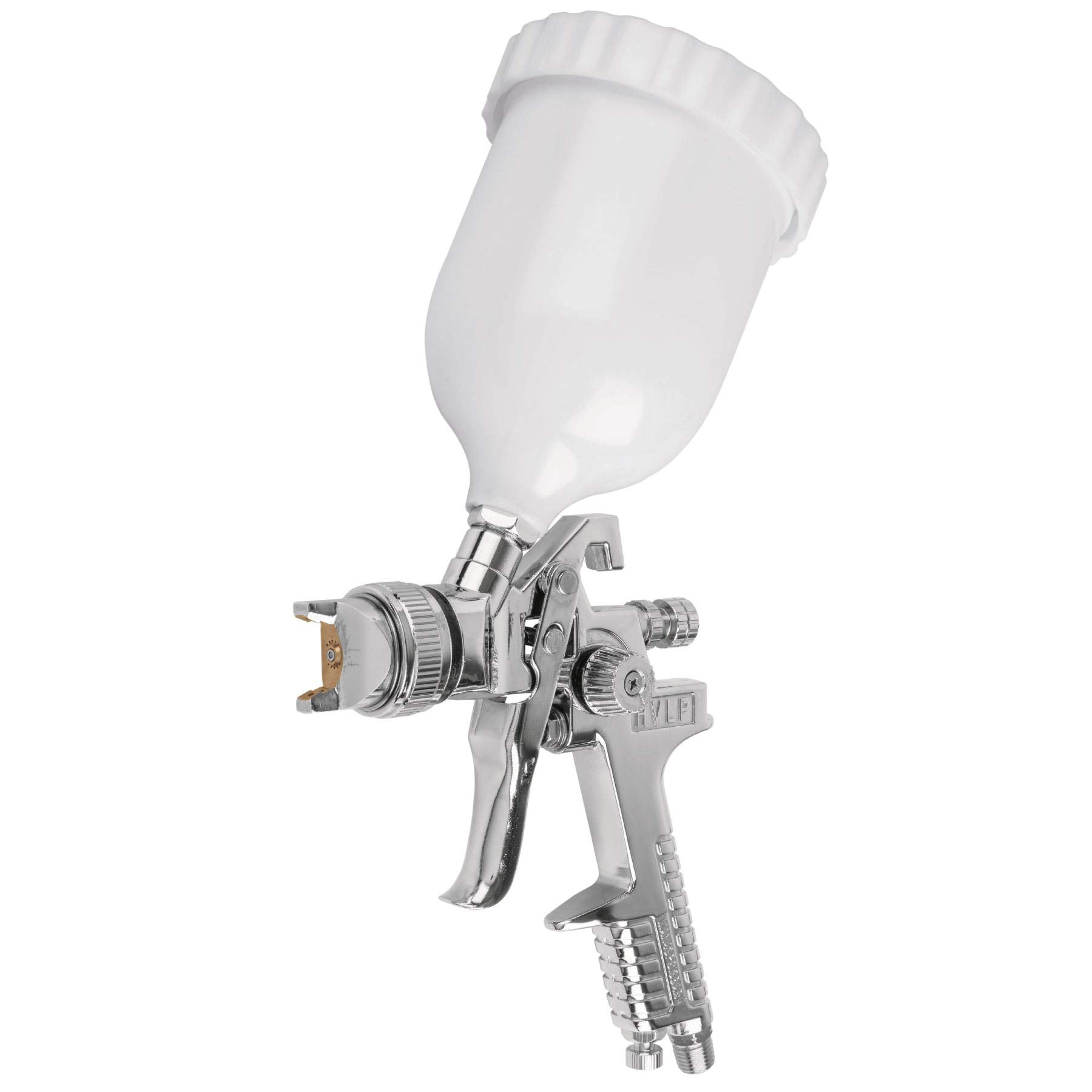 Truper PIPI-440, Pistola para pintar gravedad HVLP vaso plástico boquilla de 1.4 mm