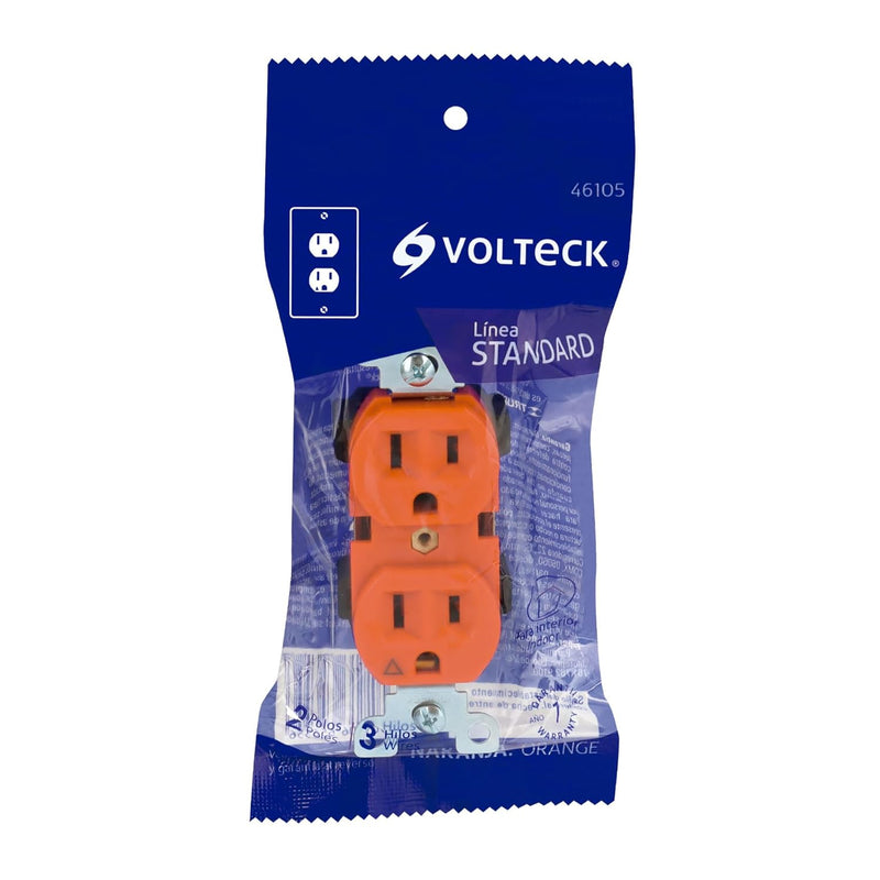 Contacto Volteck CODO-TAS tierra aislada - Carzamo.com