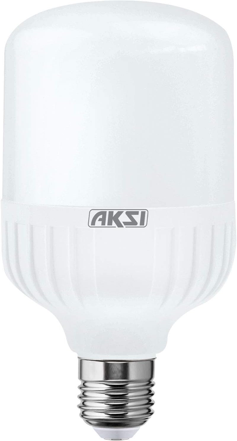 AKSI - FOCO LED Alta Potencia tipo T Equivalente 250W (4000 lm - Lúmenes Consume 40W (vatios LUZ BLANCA 6500K, E27