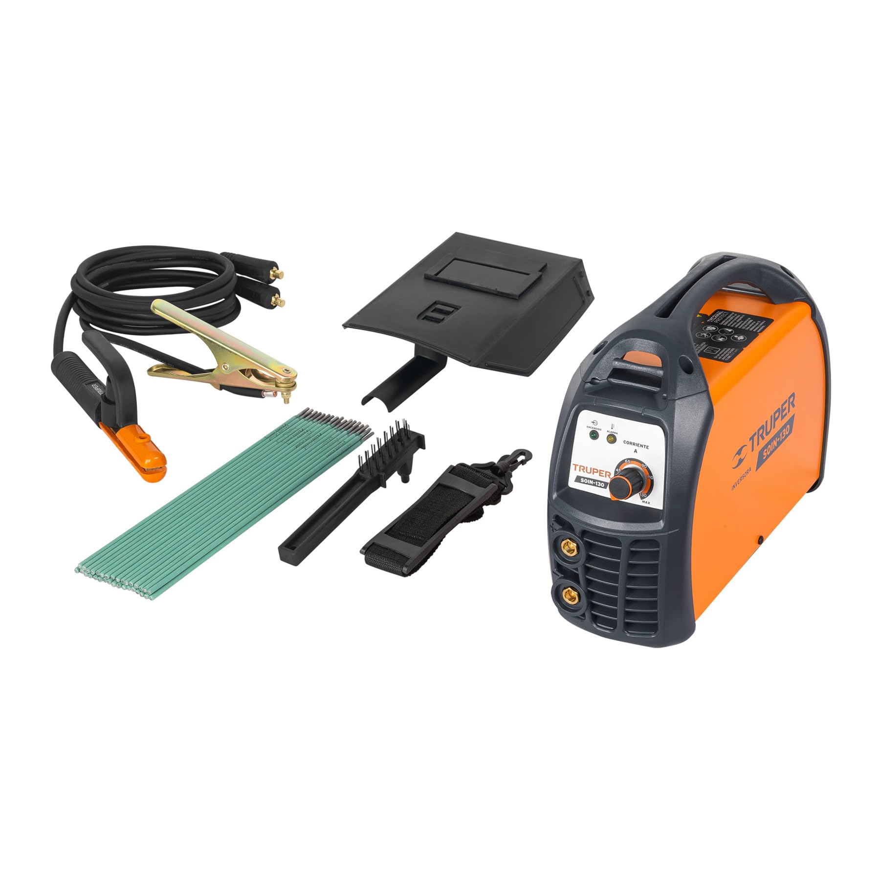 Truper SOIN-130, Soldadora inversora 130 A 127V ligera y compacta
