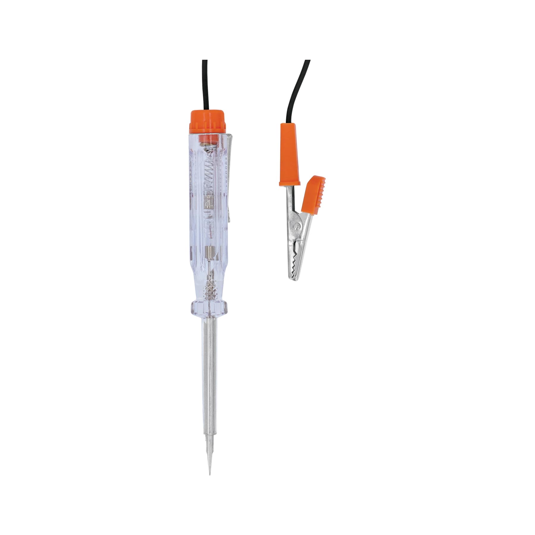 Truper PROCO-14X, Probador de corriente directa, con caimán, 14cm