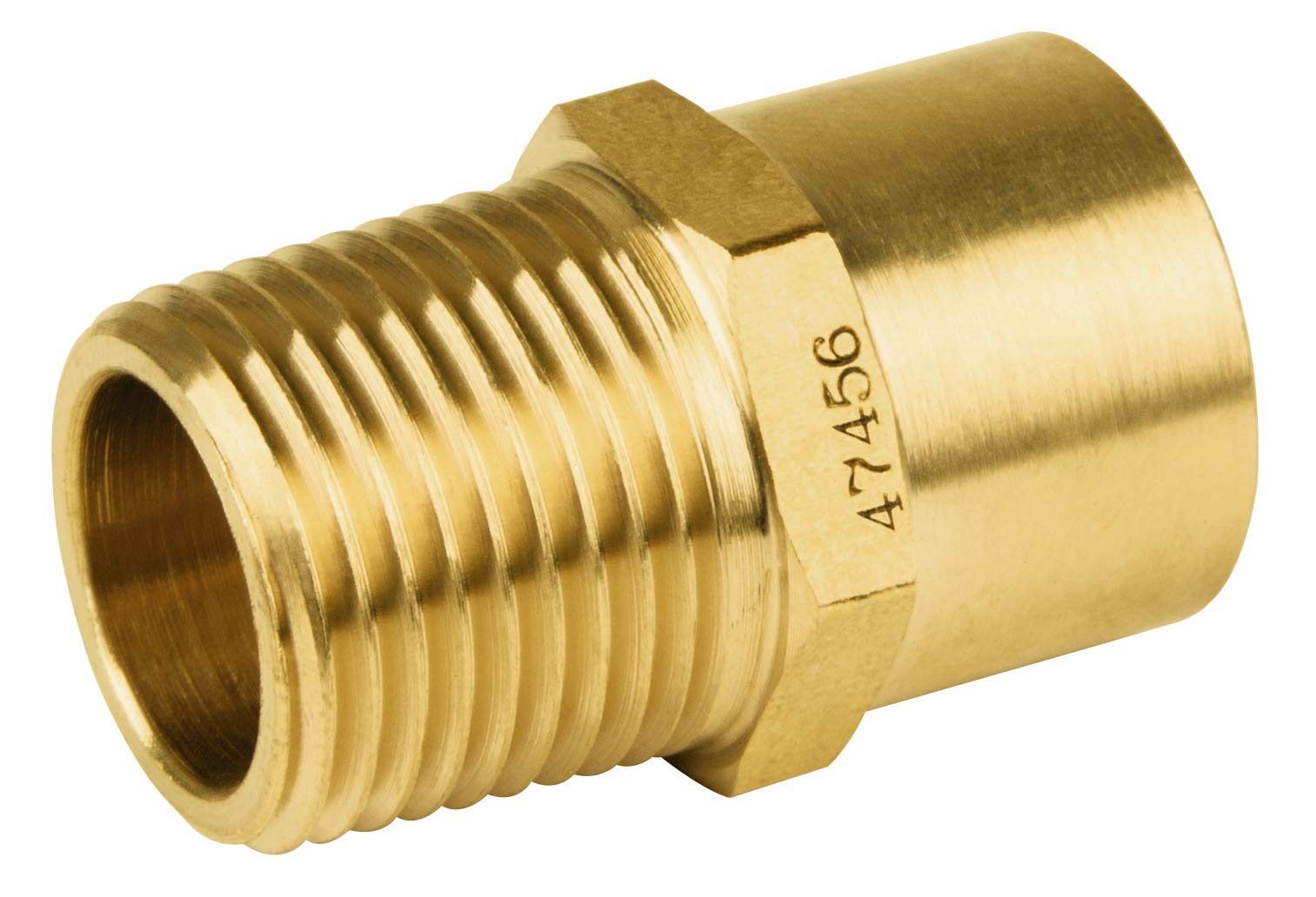Foset CLG-656, Conector NPT soldable de 3/8″ x 1/2″, para gas