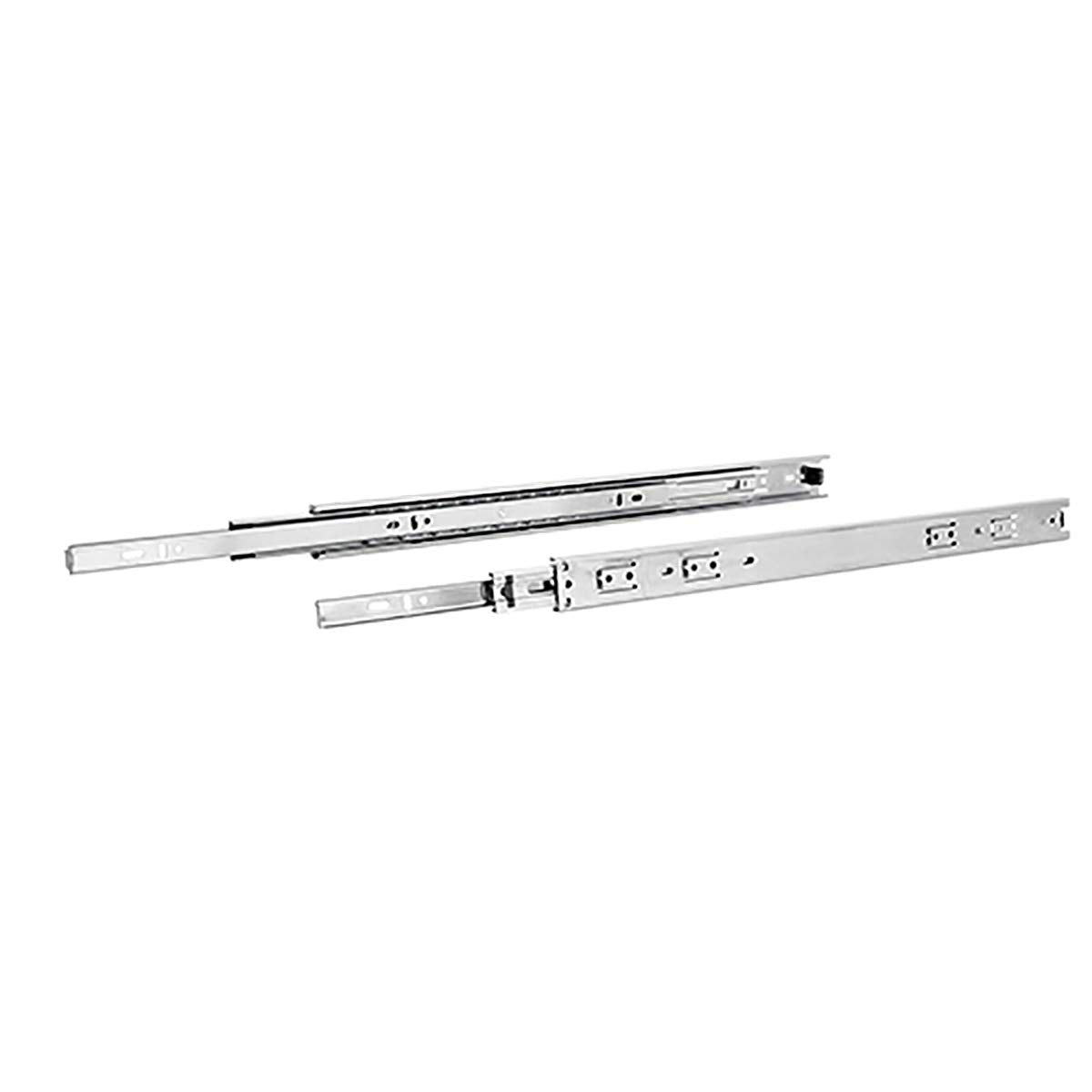 HERMEX Extensión completa de 35 mm, cajón de 45 cm, 2 unidades