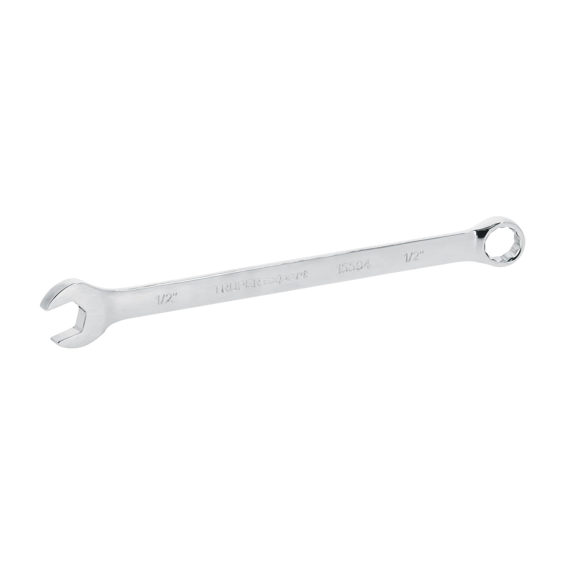 Truper Expert LL-2016, Llave combinada, extralarga, 1/2″ x 202 mm